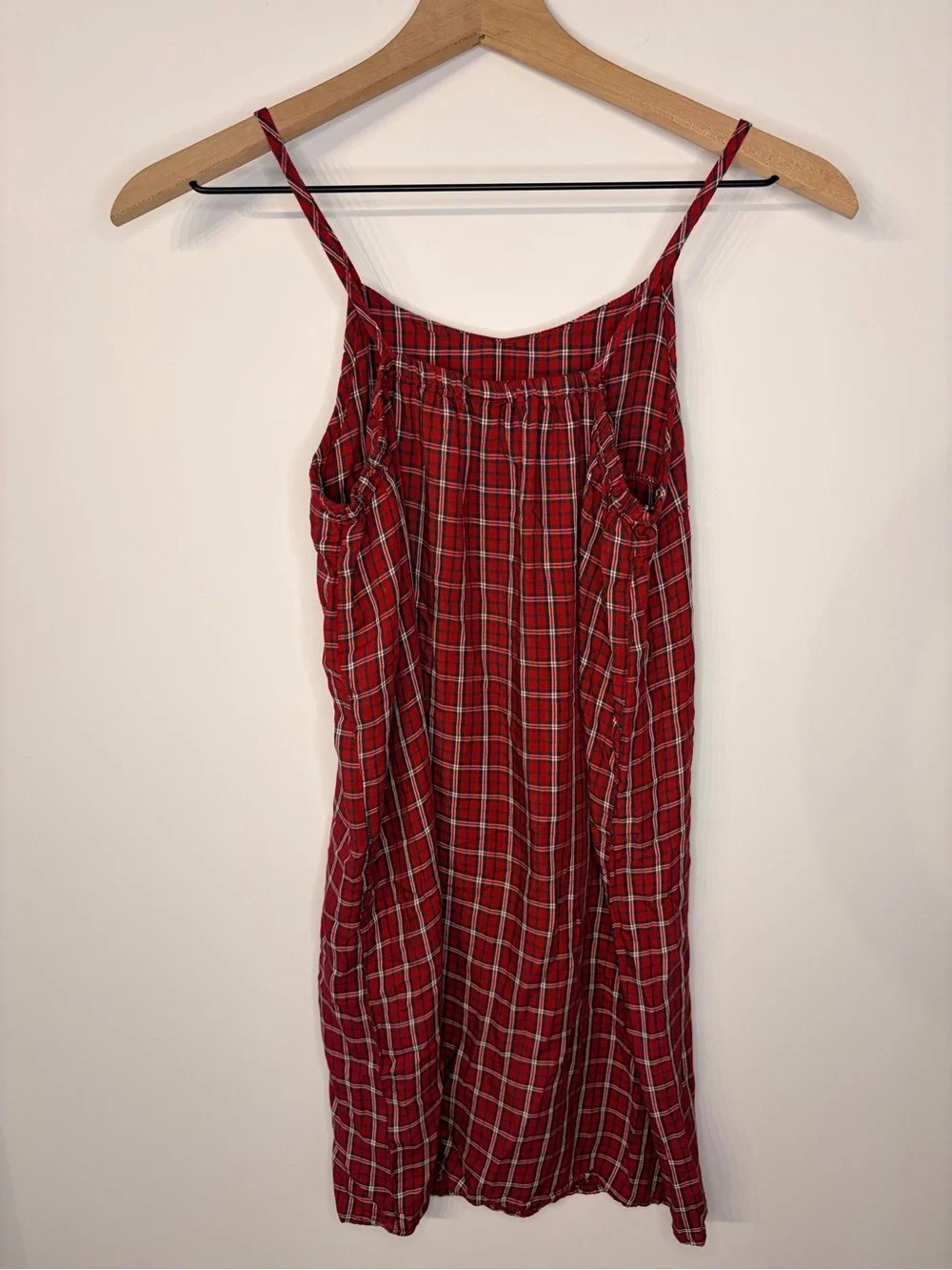*Worn Once* Carter’s Girls Red and Black 2-Piece Plaid Dress Set, Size 14